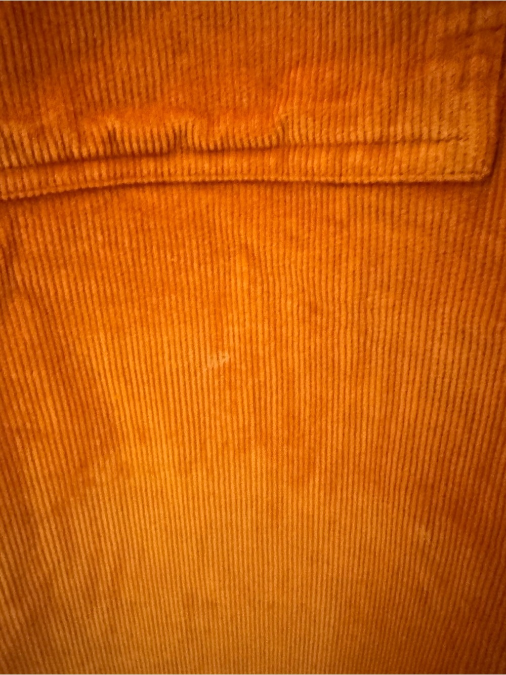 Lucy & Yak Organic Cotton Corduroy Dungarees Overalls Orange Size 14 US - Picture 11 of 12